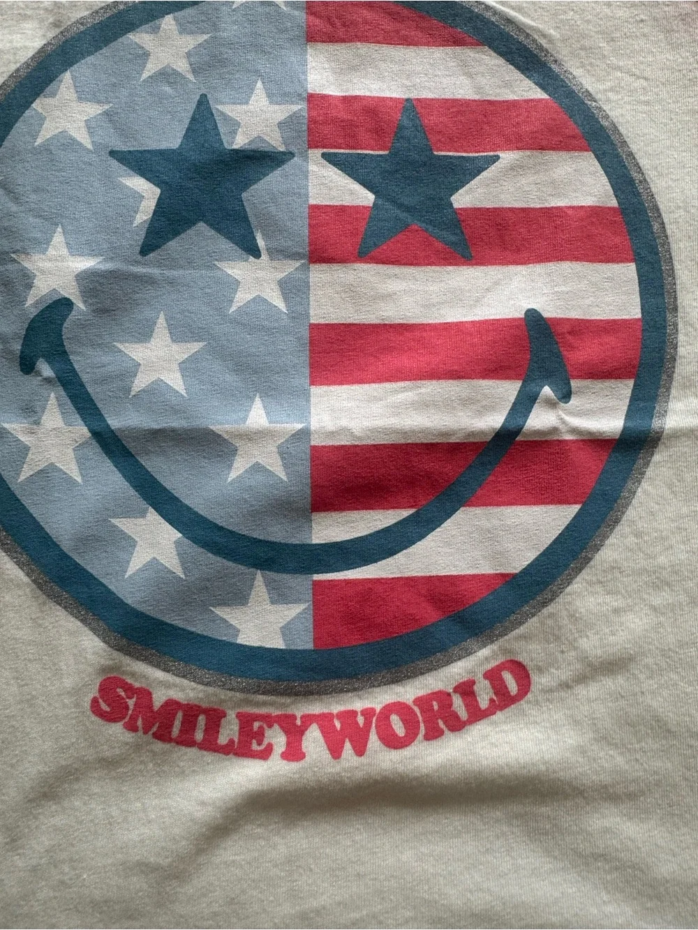 Gap girls smiley patriotic tee